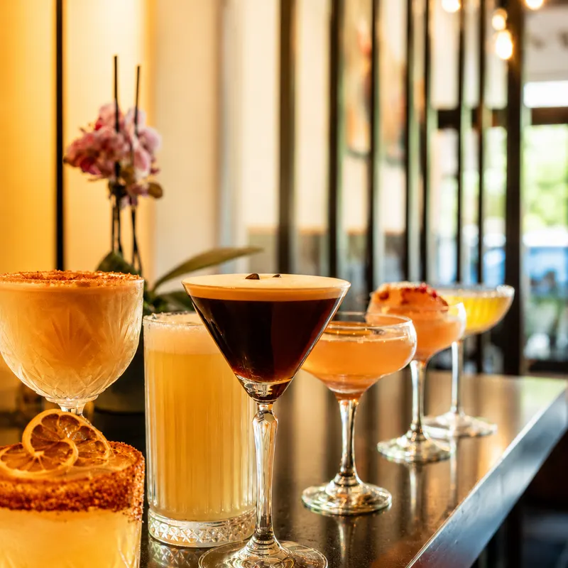 Craft cocktail at La Vitrine